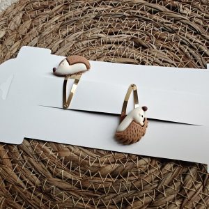 Klik klak haarspeldje - egel