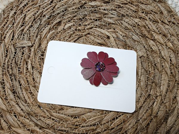 Antislip knipje - Flower rood