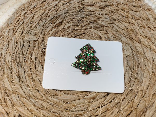 Antislip haarknipje Kerstboom