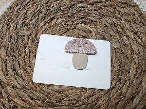 Antislip knipje - Paddenstoel roze