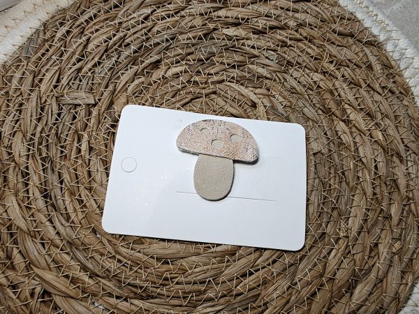 Antislip knipje - Paddenstoel goud