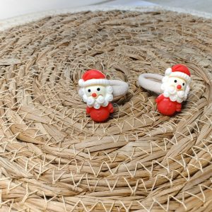 Haarelastiekjes - Kerstman