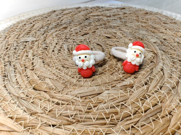 Haarelastiekjes - Kerstman