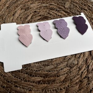 Antislip haarknipje Hart Pastel
