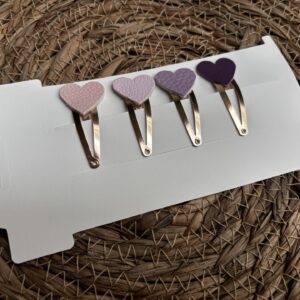 Klikklak knipjes - Hart Pastel