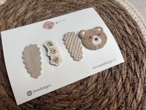 Antislip haarspeldjes - Beer