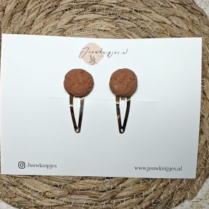 Klikklak Haarspeldje Pepernoot