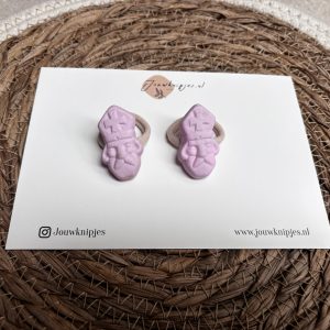 Haarelastiek Schuimpje roze Sint