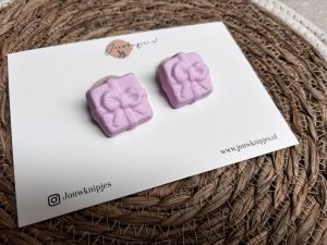 Haarelastiek Schuimpje roze Kadootje