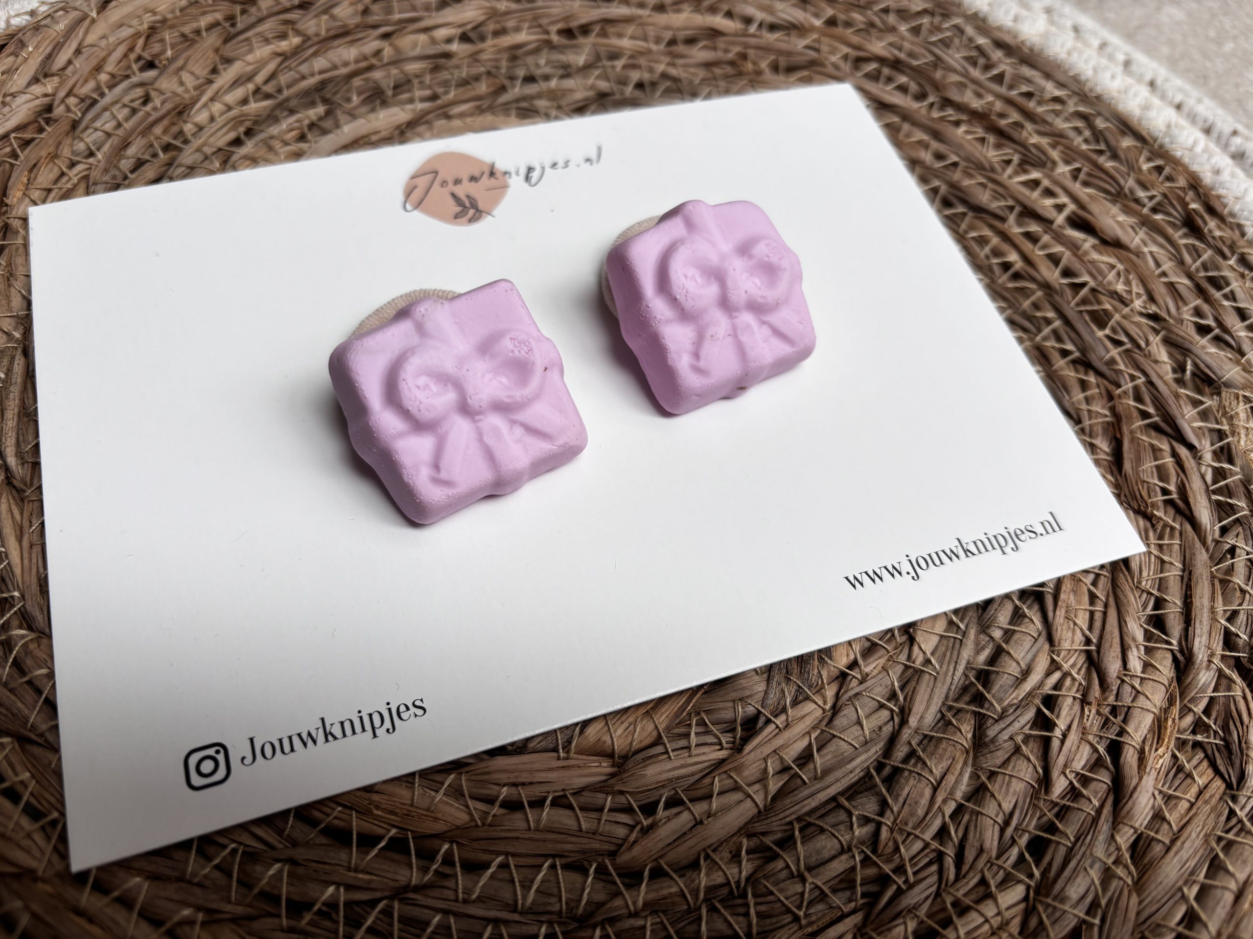 Haarelastiek Schuimpje roze Kadootje